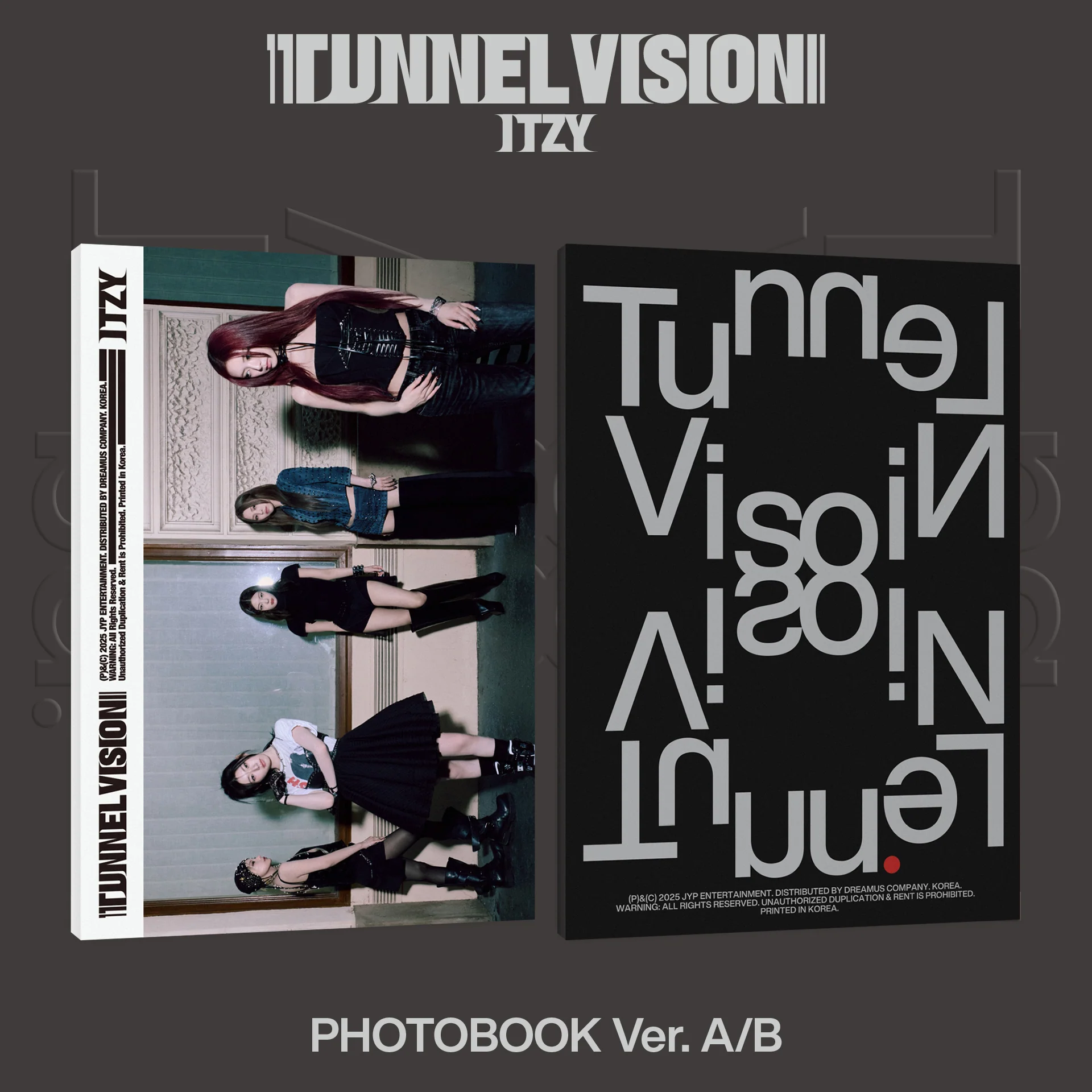 ITZY - TUNNEL VISION [11th Mini Album - Photobook Ver.]