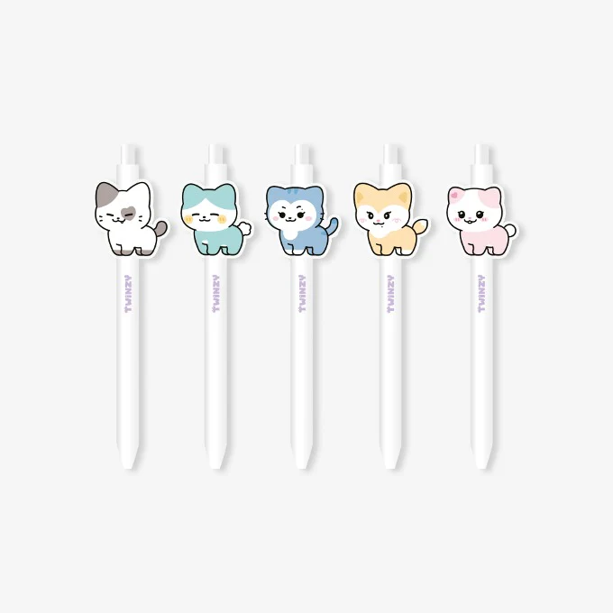 ITZY - TWINZY Gel Pen [The 3rd Fan Meeting 'MIDZY's Cells' POP-UP Store Official MD]