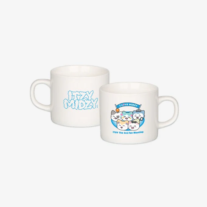 ITZY - TWINZY Mug [The 3rd Fan Meeting 'MIDZY's Cells' POP-UP Store Official MD]
