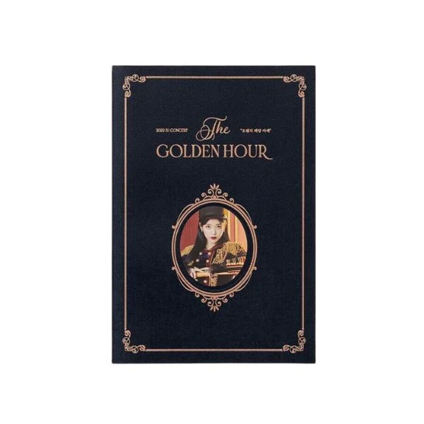 IU - Mini Photobook [2022 Concert 'The Golden Hour : Under The Orange Sun' Official MD]