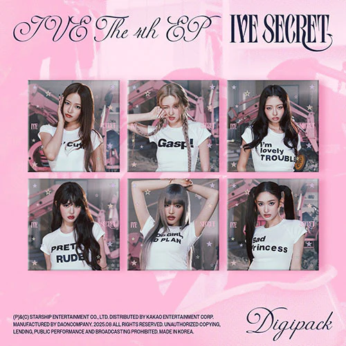 IVE - IVE SECRET [4th EP Album - Digipack Ver.]