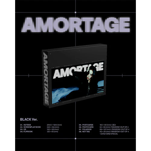 JISOO - AMORTAGE [1st Mini Album - Exclusive Ver.] - Image 3