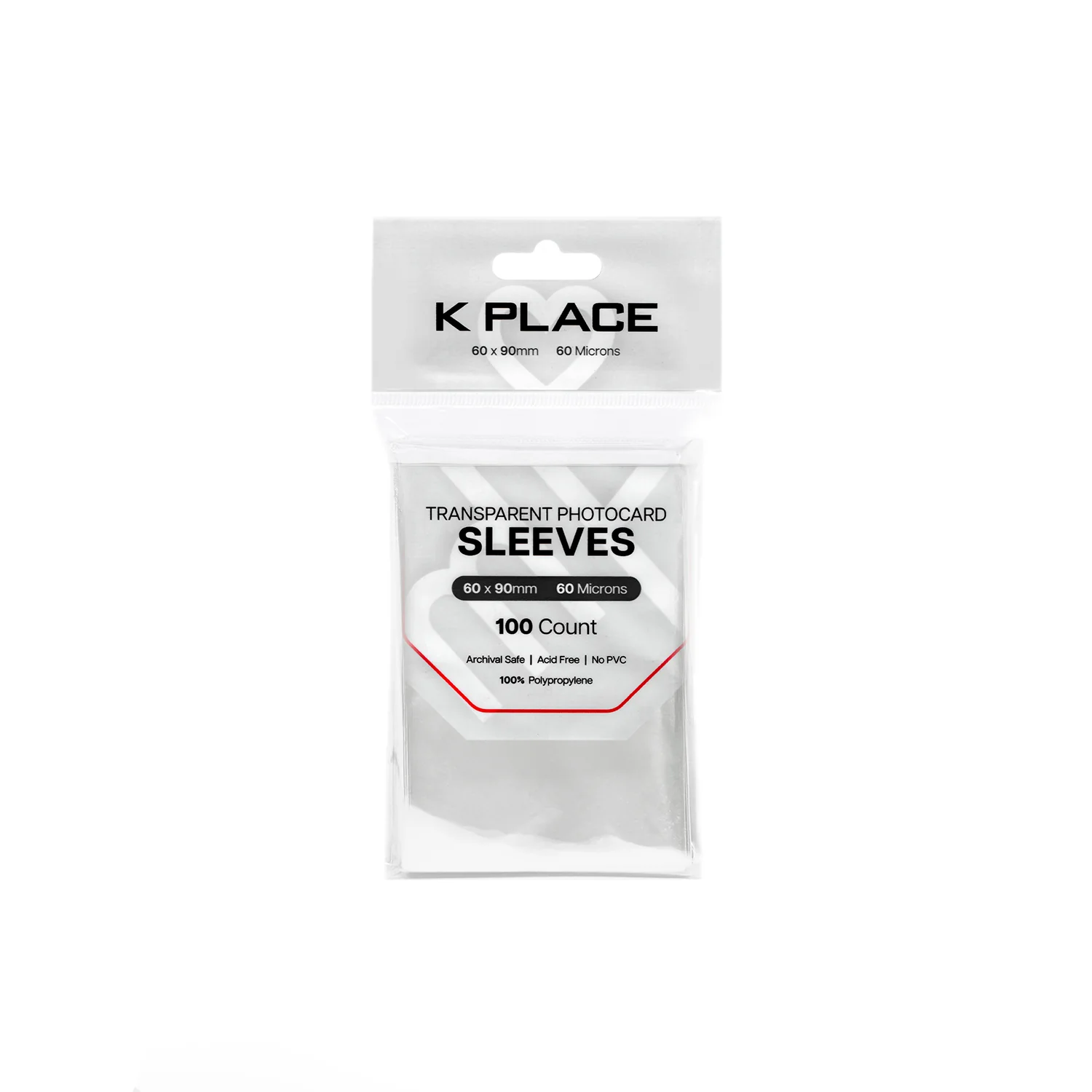 Transparent Photocard Sleeves, 60 x 90mm, 60 Microns [100 Count] - Image 2