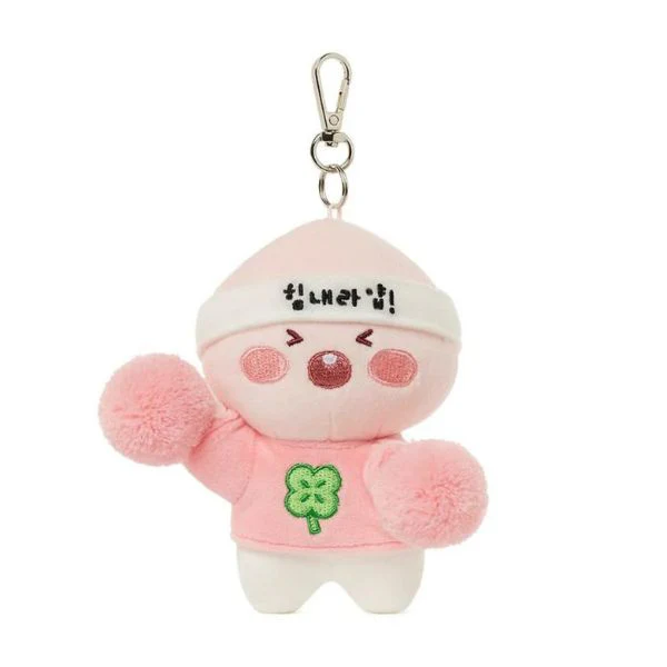 Kakao Friends - Cheer You On Fabric Plush Keychain [Little Apeach]