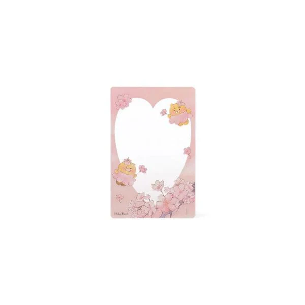 Kakao Friends - Pink Blossom Plush Keyring & Photocard Set - Image 10