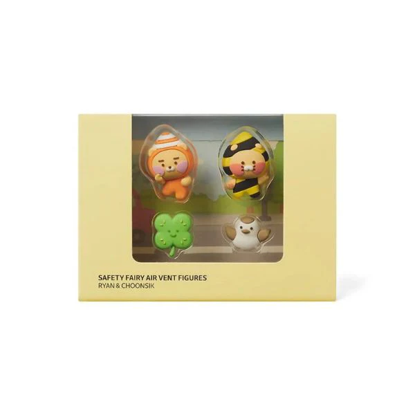 Kakao Friends - Safety Fairy Air Vent Figures [Ryan & Choonsik]
