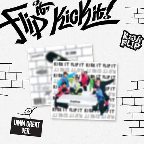 KickFlip - Flip it, Kick it! [1st Mini Album - Umm Great Ver.]