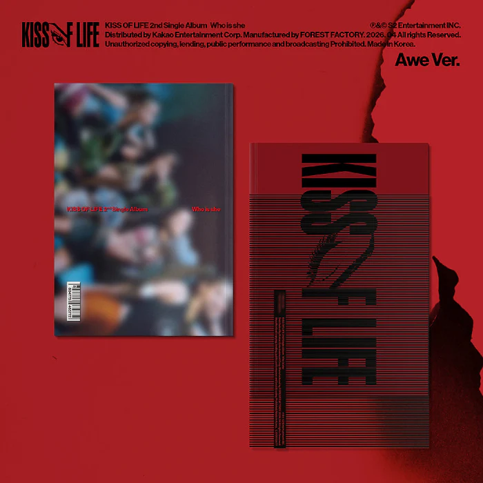 KISS OF LIFE - Who is she [2nd Single Album - Awe Ver.]