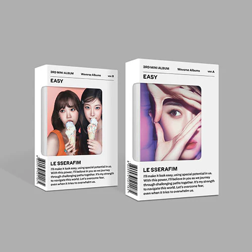 LE SSERAFIM - EASY [3rd Mini Album - Weverse Ver.]