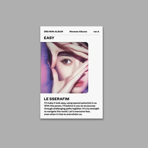 LE SSERAFIM - EASY [3rd Mini Album - Weverse Ver.] - Image 2