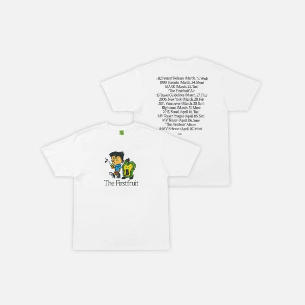 MARK - Timetable T-Shirt [1st Album 'The Firstfruit' Official MD]
