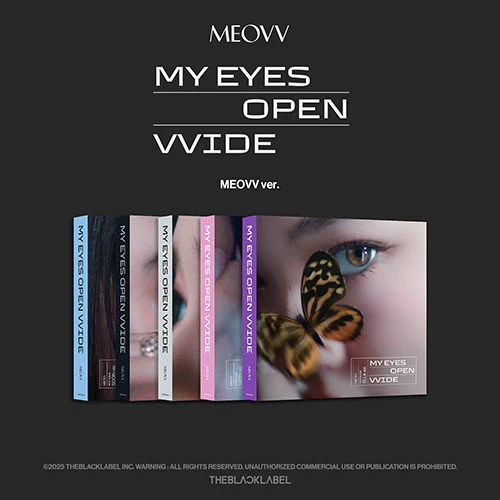 MEOVV - MY EYES OPEN VVIDE [1st EP Album - MEOVV Ver.]