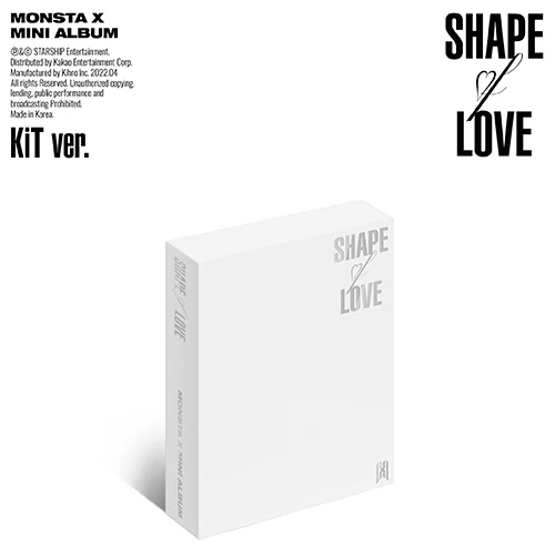 MONSTA X - SHAPE OF LOVE [11th Mini Album - KiT Ver.]