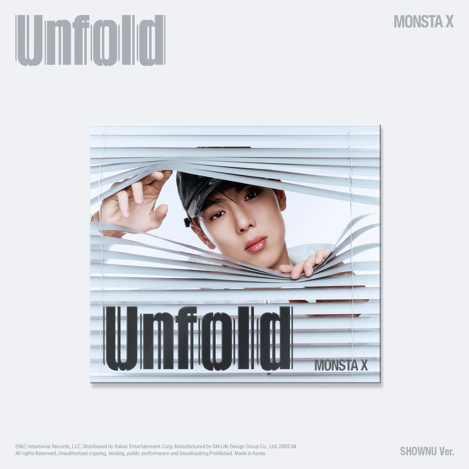 MONSTA X - Unfold [3rd English Album - Digipack Ver.] - Image 2