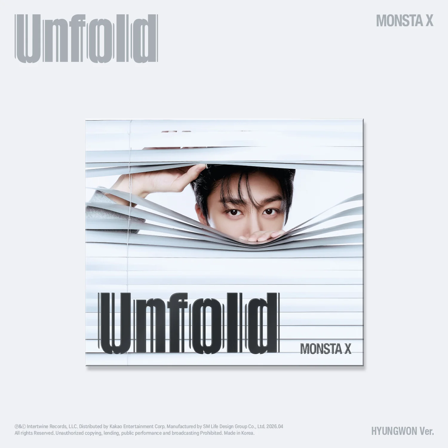 MONSTA X - Unfold [3rd English Album - Digipack Ver.] - Image 5