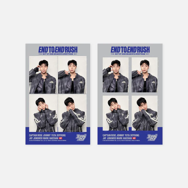 NCT 127 - 4-Cut Photo Set [2026 SM ARTIST Season's Greetings Official MD]