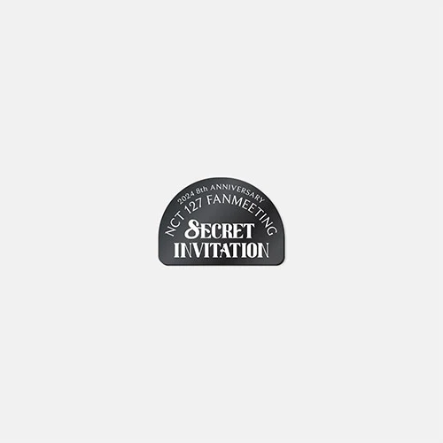NCT 127 - Badge [2024 8th Anniversary Fanmeeting '8ECRET INVITATION' Official MD]