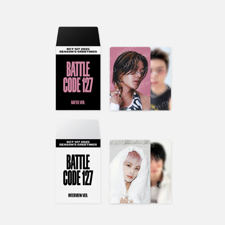 NCT 127 - Random Trading Card Set [2025 SM ARTIST Season's Greetings Official MD]