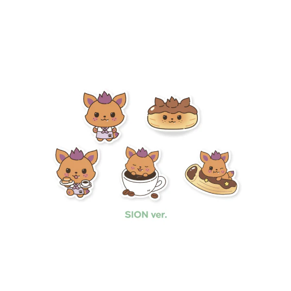 NCT WISH - Deco Sticker Set [WISH BAKERY Pop-Up Official MD] - Image 2
