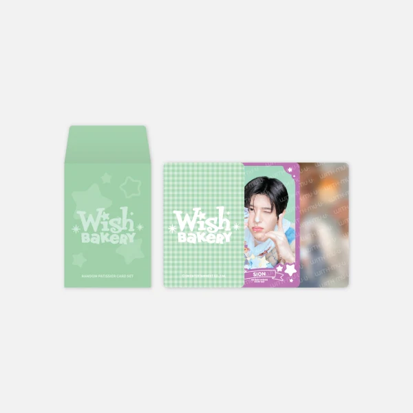 NCT WISH - Random Patissier Card Set [WISH BAKERY Pop-Up Official MD]
