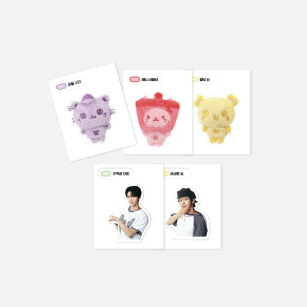 NCT WISH - Random TTIBU Sticker Set [FIND YOUR COLOR POP-UP Official MD]