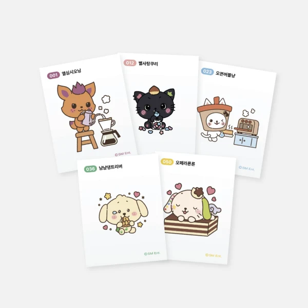 NCT WISH - Random Ttibu Sticker Set [WISH BAKERY Pop-Up Official MD]