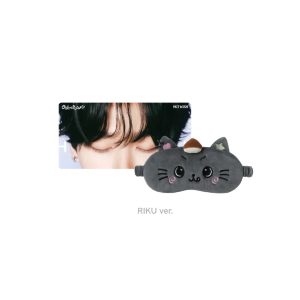 NCT WISH - Wish Doll Eye Mask [2026 NCT WISH The 1st Album 'Ode to Love' POP UP Official MD] - Image 4