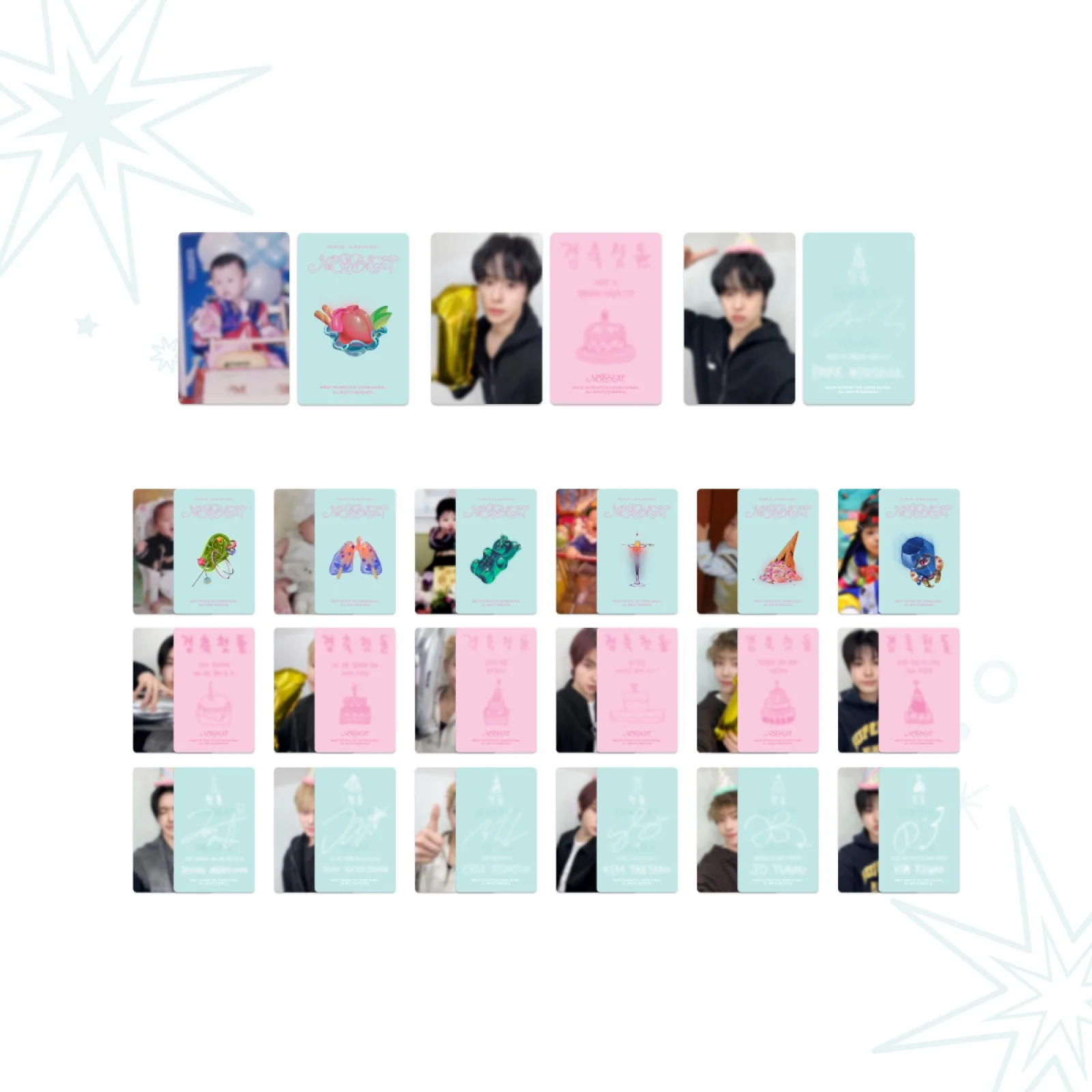 NEWBEAT - Random Trading Card [1st Anniversary 'Dol Cake' Official MD]