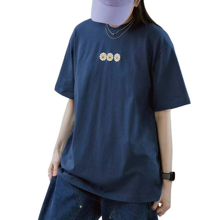 NewJeans - T-Shirt (Navy) [NJ x MURAKAMI]