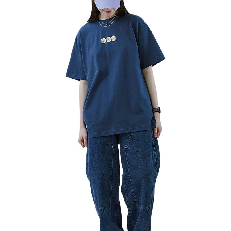 NewJeans - T-Shirt (Navy) [NJ x MURAKAMI] - Image 2