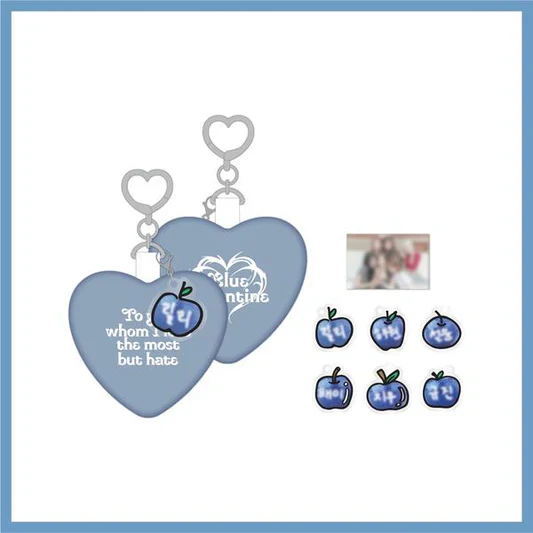 NMIXX - Heart Cushion Charm [Blue Valentine POP-UP Official MD]