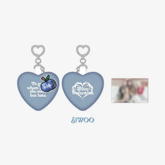 NMIXX - Heart Cushion Charm [Blue Valentine POP-UP Official MD] - Image 3