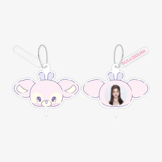 NMIXX - MIXXFFY Secret Mini Picket Keyring ['EPISODE 1: ZERO FRONTIER' 1ST WORLD TOUR IN INCHEON Official MD]