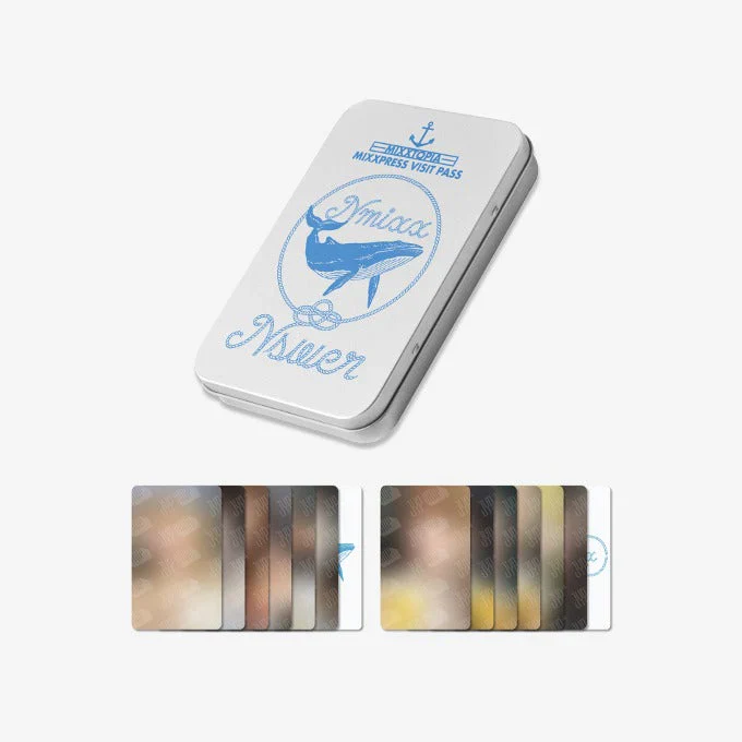 NMIXX - Tin Case Photocard Set [Fe3O4: STICK OUT POP-UP Official MD]