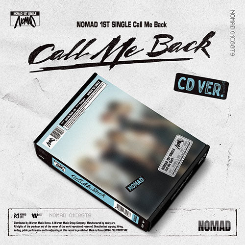 NOMAD - Call Me Back [1st Single Album - CD Ver.]