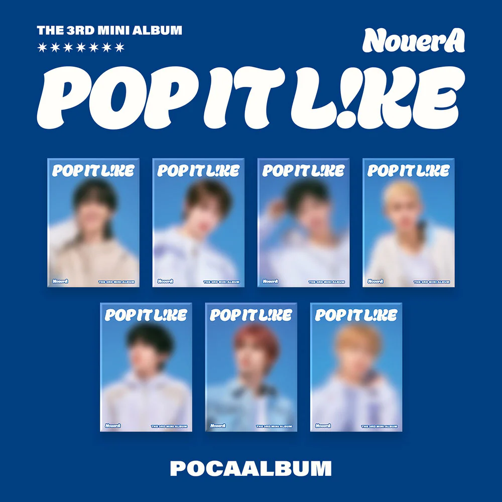 NouerA - POP IT LIKE [3rd Mini Album - POCA Ver.]