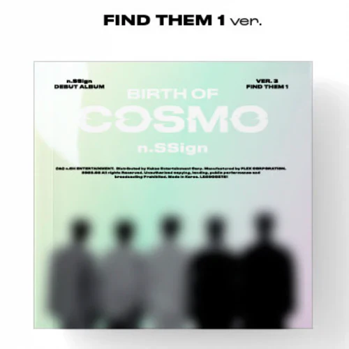 n.SSign - BIRTH OF COSMO [1st Album - FIND THEM Ver.] - Image 2