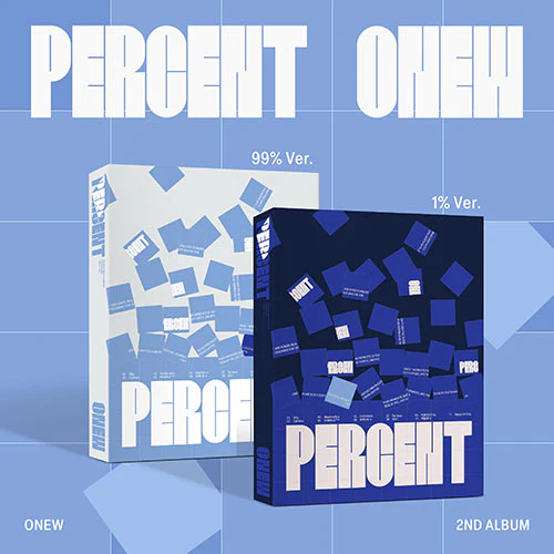 ONEW - PERCENT [2nd Album - Photobook Ver.]