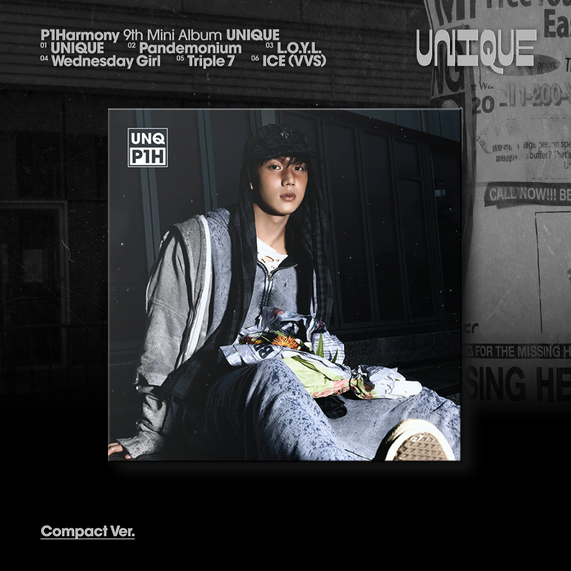 P1Harmony - UNIQUE [9th Mini Album - Compact Ver.] - Image 5