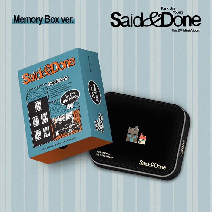 PARK JIN YOUNG - Said & Done [2nd Mini Album - Memory Box Ver.]