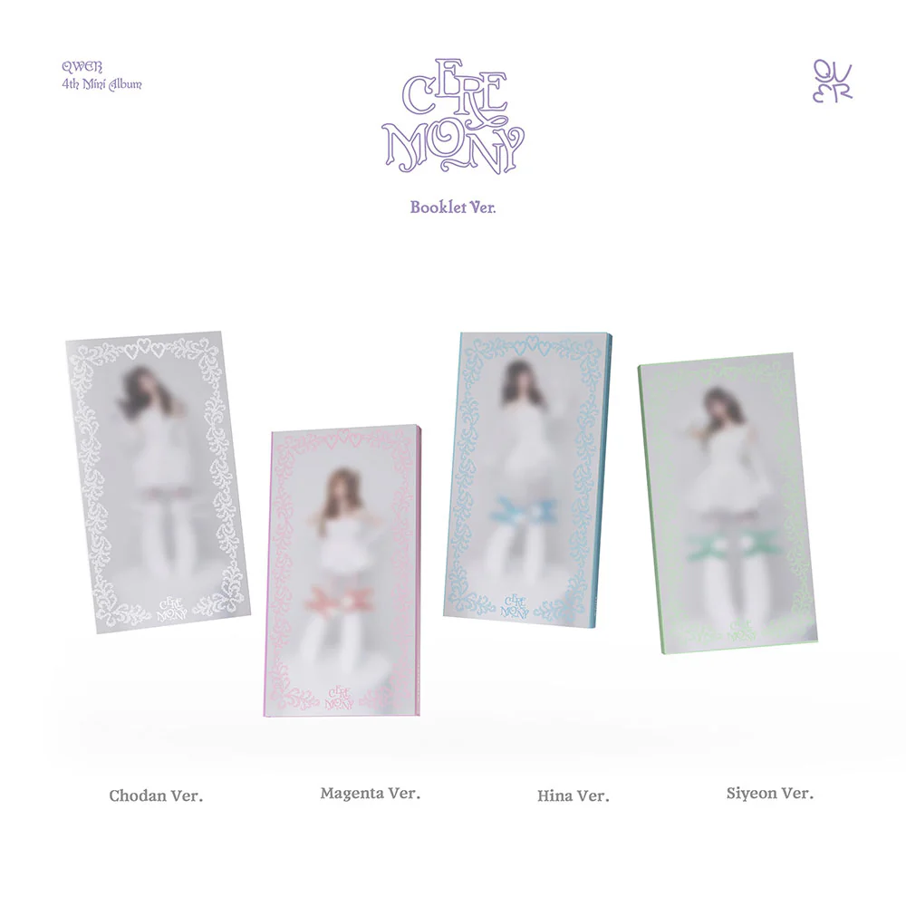 QWER - CEREMONY [4th Mini Album - Booklet Ver.]