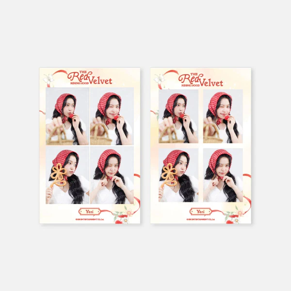 Red Velvet - 4-Cut Photo Set [2026 SM ARTIST Season's Greetings Official MD]
