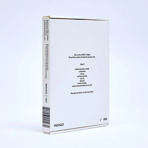 RM - Indigo [1st Album - Book Edition]