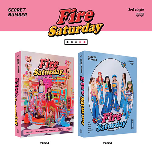 SECRET NUMBER - Fire Saturday [3rd Single Album - Standard Edition]