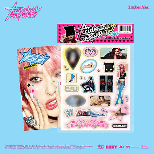 SEULGI - Accidentally On Purpose [2nd Mini Album - Sticker Ver.]