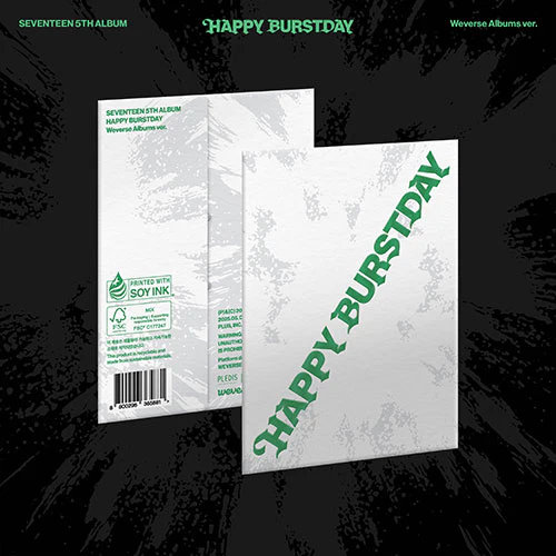 SEVENTEEN - HAPPY BURSTDAY [5th Album - Weverse Ver.]