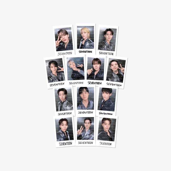 SEVENTEEN - Instant Photo Sticker Card ['RIGHT HERE' World Tour in Japan Official MD]