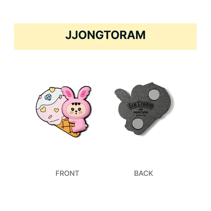 SEVENTEEN - Metal Magnet [Ice Cream with MINITEEN Official MD] - Image 3