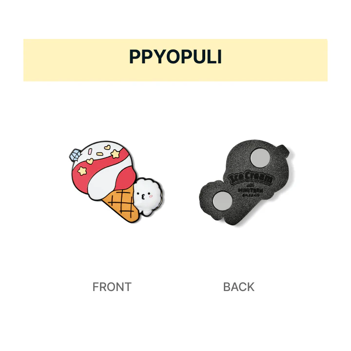 SEVENTEEN - Metal Magnet [Ice Cream with MINITEEN Official MD] - Image 8