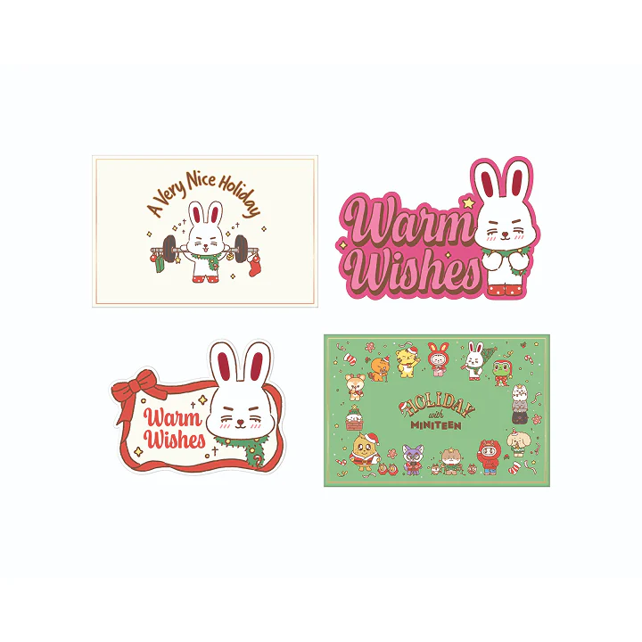 SEVENTEEN - Postcard Set [HOLIDAY with MINITEEN Official MD]